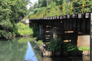 Train Tressel, Bridge Above Little Schuylkill River, New Ringgold, 7-26-2014 (17)