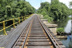 Train Tressel, Bridge Above Little Schuylkill River, New Ringgold, 7-26-2014 (21)