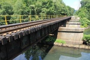 Train Tressel, Bridge Above Little Schuylkill River, New Ringgold, 7-26-2014 (5)