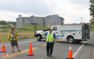 Tree Service Worker Killed by Van, Morea Road, Mahanoy Township, 7-31-2014 (17)