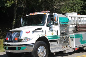 Tuscarora Fire Company Truck, Apparatus Parade, Tuscarora, 7-26-2014 (100)