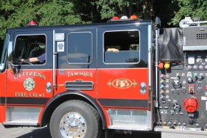 Tuscarora Fire Company Truck, Apparatus Parade, Tuscarora, 7-26-2014 (107)