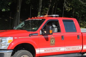 Tuscarora Fire Company Truck, Apparatus Parade, Tuscarora, 7-26-2014 (116)