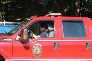 Tuscarora Fire Company Truck, Apparatus Parade, Tuscarora, 7-26-2014 (117)
