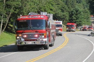 Tuscarora Fire Company Truck, Apparatus Parade, Tuscarora, 7-26-2014 (118)
