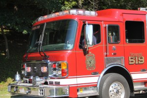 Tuscarora Fire Company Truck, Apparatus Parade, Tuscarora, 7-26-2014 (121)