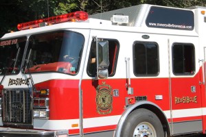 Tuscarora Fire Company Truck, Apparatus Parade, Tuscarora, 7-26-2014 (127)