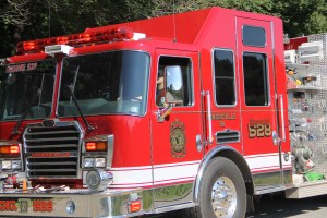 Tuscarora Fire Company Truck, Apparatus Parade, Tuscarora, 7-26-2014 (132)