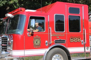 Tuscarora Fire Company Truck, Apparatus Parade, Tuscarora, 7-26-2014 (133)