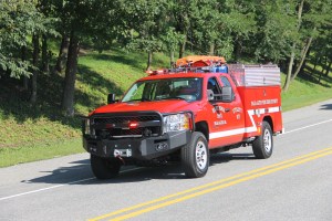 Tuscarora Fire Company Truck, Apparatus Parade, Tuscarora, 7-26-2014 (136)