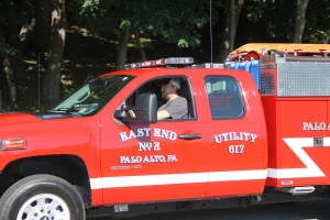 Tuscarora Fire Company Truck, Apparatus Parade, Tuscarora, 7-26-2014 (139)