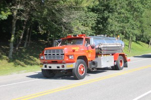 Tuscarora Fire Company Truck, Apparatus Parade, Tuscarora, 7-26-2014 (161)
