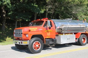 Tuscarora Fire Company Truck, Apparatus Parade, Tuscarora, 7-26-2014 (162)