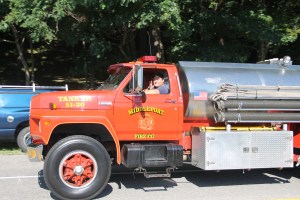 Tuscarora Fire Company Truck, Apparatus Parade, Tuscarora, 7-26-2014 (163)