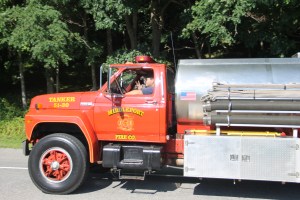 Tuscarora Fire Company Truck, Apparatus Parade, Tuscarora, 7-26-2014 (164)