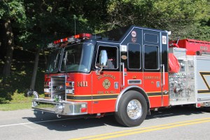 Tuscarora Fire Company Truck, Apparatus Parade, Tuscarora, 7-26-2014 (167)