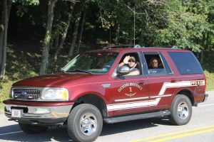 Tuscarora Fire Company Truck, Apparatus Parade, Tuscarora, 7-26-2014 (171)