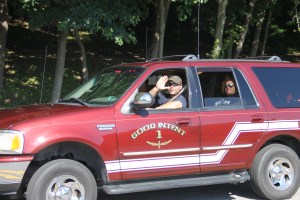 Tuscarora Fire Company Truck, Apparatus Parade, Tuscarora, 7-26-2014 (172)