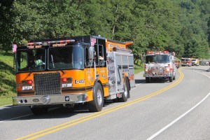 Tuscarora Fire Company Truck, Apparatus Parade, Tuscarora, 7-26-2014 (174)