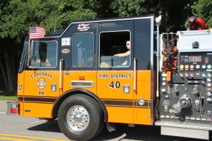 Tuscarora Fire Company Truck, Apparatus Parade, Tuscarora, 7-26-2014 (178)