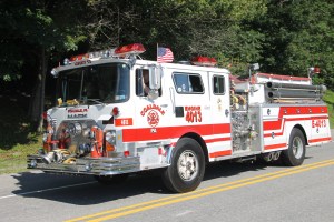 Tuscarora Fire Company Truck, Apparatus Parade, Tuscarora, 7-26-2014 (180)
