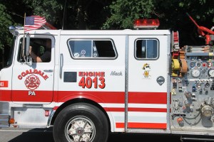 Tuscarora Fire Company Truck, Apparatus Parade, Tuscarora, 7-26-2014 (182)