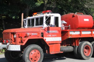 Tuscarora Fire Company Truck, Apparatus Parade, Tuscarora, 7-26-2014 (185)