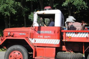 Tuscarora Fire Company Truck, Apparatus Parade, Tuscarora, 7-26-2014 (187)
