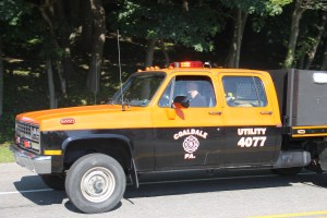 Tuscarora Fire Company Truck, Apparatus Parade, Tuscarora, 7-26-2014 (190)