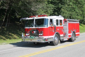 Tuscarora Fire Company Truck, Apparatus Parade, Tuscarora, 7-26-2014 (193)