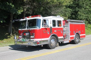 Tuscarora Fire Company Truck, Apparatus Parade, Tuscarora, 7-26-2014 (194)