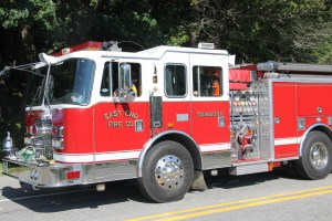 Tuscarora Fire Company Truck, Apparatus Parade, Tuscarora, 7-26-2014 (195)