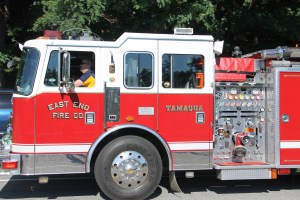 Tuscarora Fire Company Truck, Apparatus Parade, Tuscarora, 7-26-2014 (196)