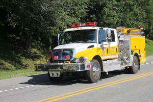 Tuscarora Fire Company Truck, Apparatus Parade, Tuscarora, 7-26-2014 (198)