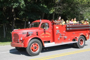 Tuscarora Fire Company Truck, Apparatus Parade, Tuscarora, 7-26-2014 (21)
