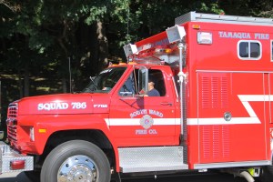Tuscarora Fire Company Truck, Apparatus Parade, Tuscarora, 7-26-2014 (210)