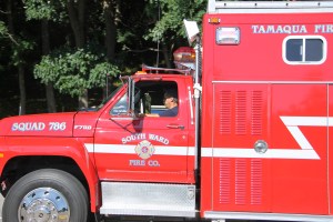 Tuscarora Fire Company Truck, Apparatus Parade, Tuscarora, 7-26-2014 (211)