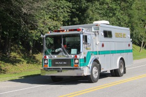 Tuscarora Fire Company Truck, Apparatus Parade, Tuscarora, 7-26-2014 (212)