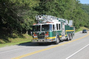Tuscarora Fire Company Truck, Apparatus Parade, Tuscarora, 7-26-2014 (218)