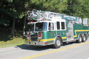 Tuscarora Fire Company Truck, Apparatus Parade, Tuscarora, 7-26-2014 (219)