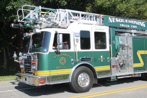Tuscarora Fire Company Truck, Apparatus Parade, Tuscarora, 7-26-2014 (220)