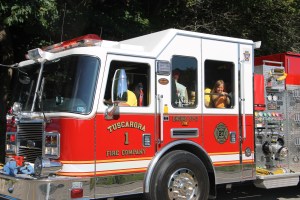Tuscarora Fire Company Truck, Apparatus Parade, Tuscarora, 7-26-2014 (27)