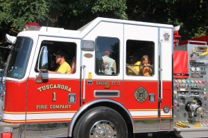 Tuscarora Fire Company Truck, Apparatus Parade, Tuscarora, 7-26-2014 (28)