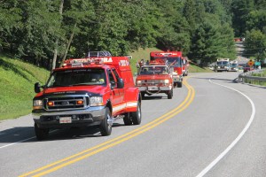 Tuscarora Fire Company Truck, Apparatus Parade, Tuscarora, 7-26-2014 (32)