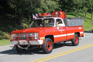 Tuscarora Fire Company Truck, Apparatus Parade, Tuscarora, 7-26-2014 (40)