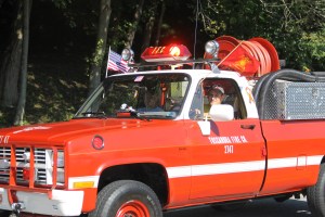 Tuscarora Fire Company Truck, Apparatus Parade, Tuscarora, 7-26-2014 (41)
