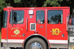 Tuscarora Fire Company Truck, Apparatus Parade, Tuscarora, 7-26-2014 (53)
