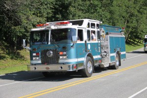 Tuscarora Fire Company Truck, Apparatus Parade, Tuscarora, 7-26-2014 (57)
