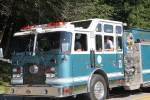 Tuscarora Fire Company Truck, Apparatus Parade, Tuscarora, 7-26-2014 (58)