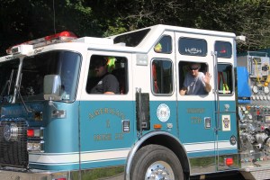 Tuscarora Fire Company Truck, Apparatus Parade, Tuscarora, 7-26-2014 (59)